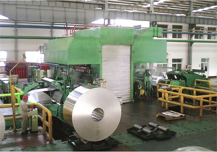 4-hi非可逆冷間圧延機